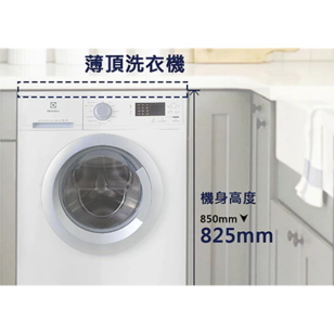 Electrolux 伊萊克斯 EWF10746 7.5公斤 1000轉 變頻摩打 前置式蒸氣系統洗衣機 (可飛頂)